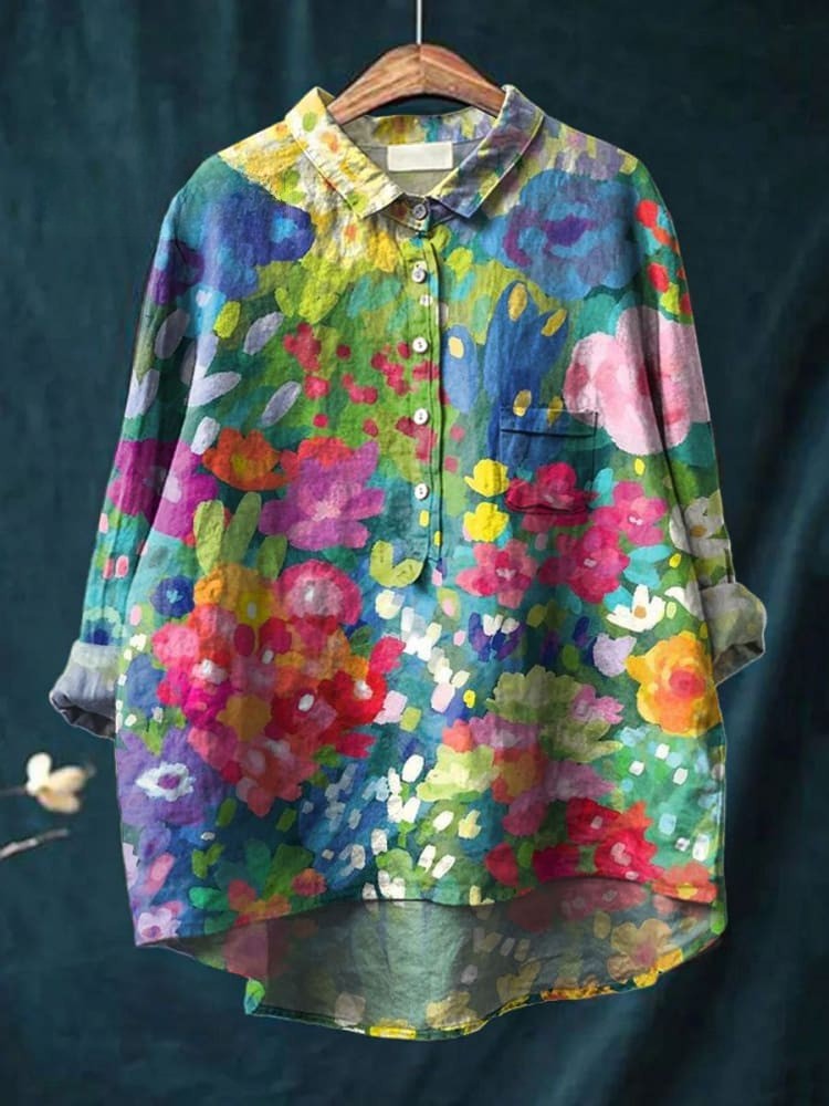 Clara | Bloom Burst Shirt