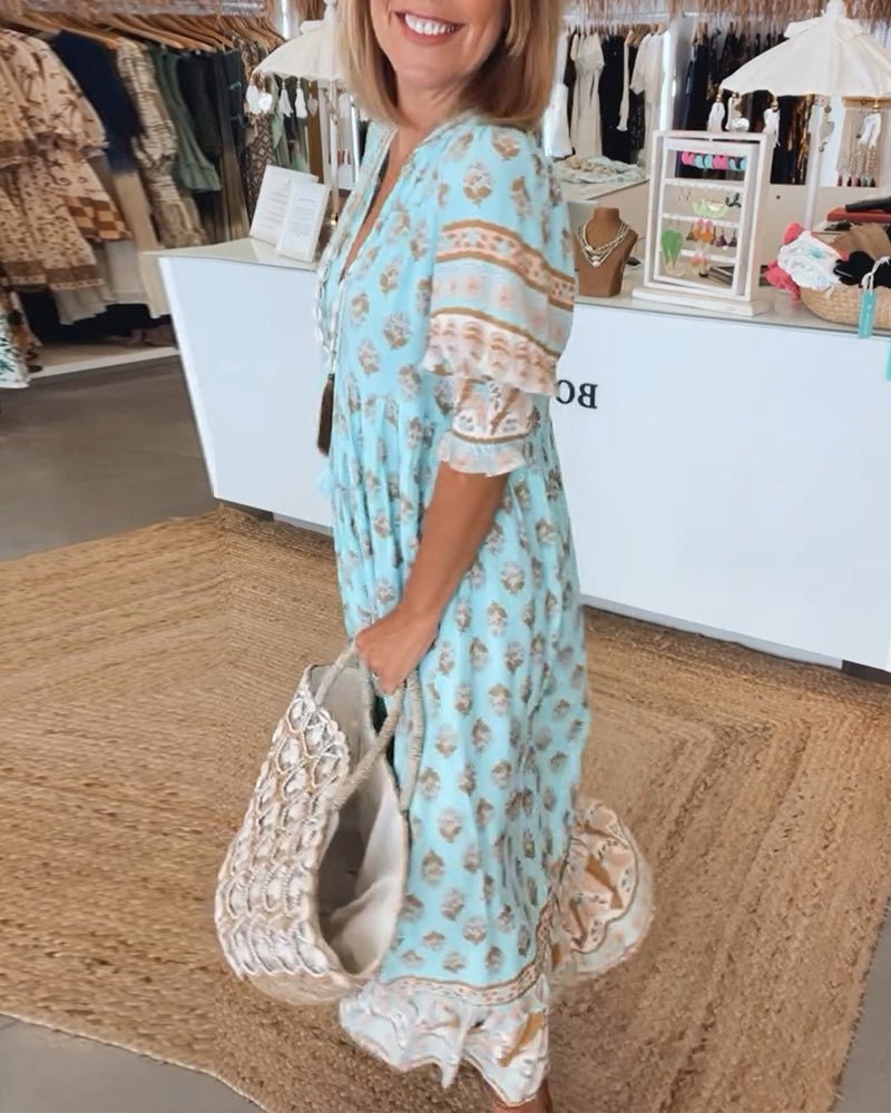 Eden | Boho Maxi Dress