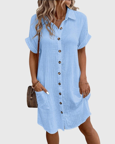 Hazel | Button-Down Casual Dress