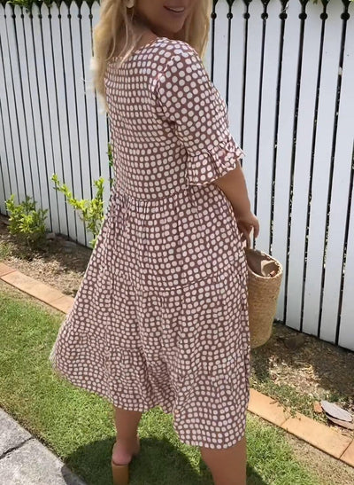 Dakota  | Polka Dot Midi Dress