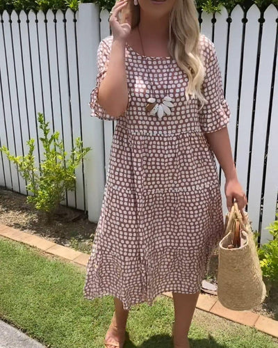 Dakota  | Polka Dot Midi Dress