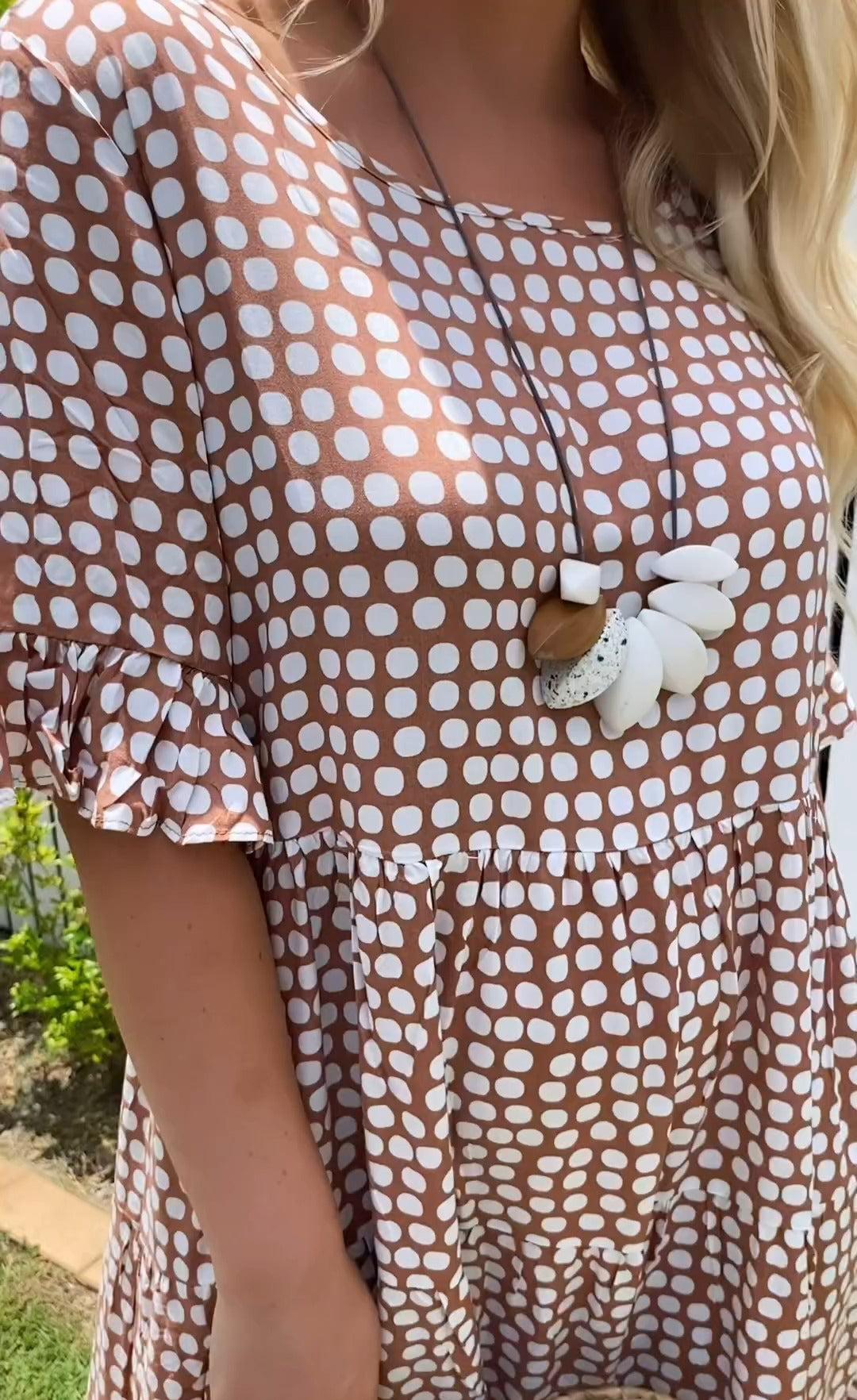 Dakota  | Polka Dot Midi Dress