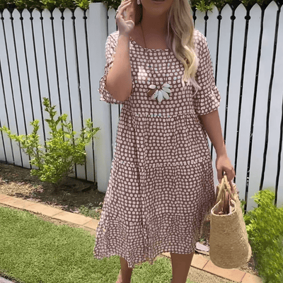 Dakota  | Polka Dot Midi Dress