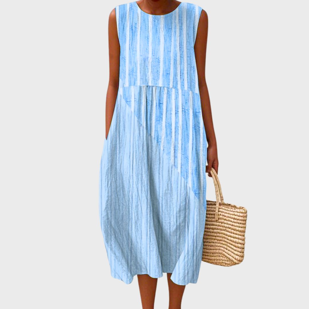 Meadow | Coastal Check Dress