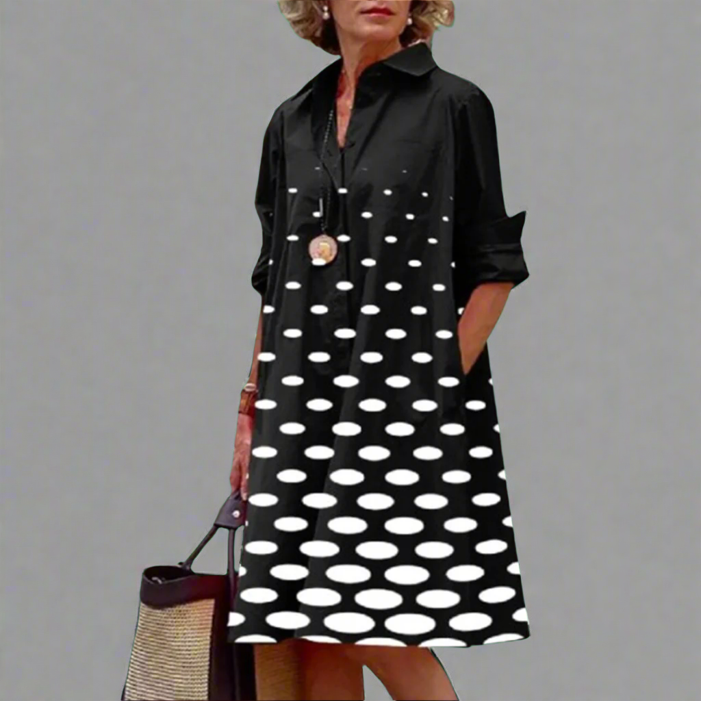 Scarlett | Polka Dot Elegance Dress