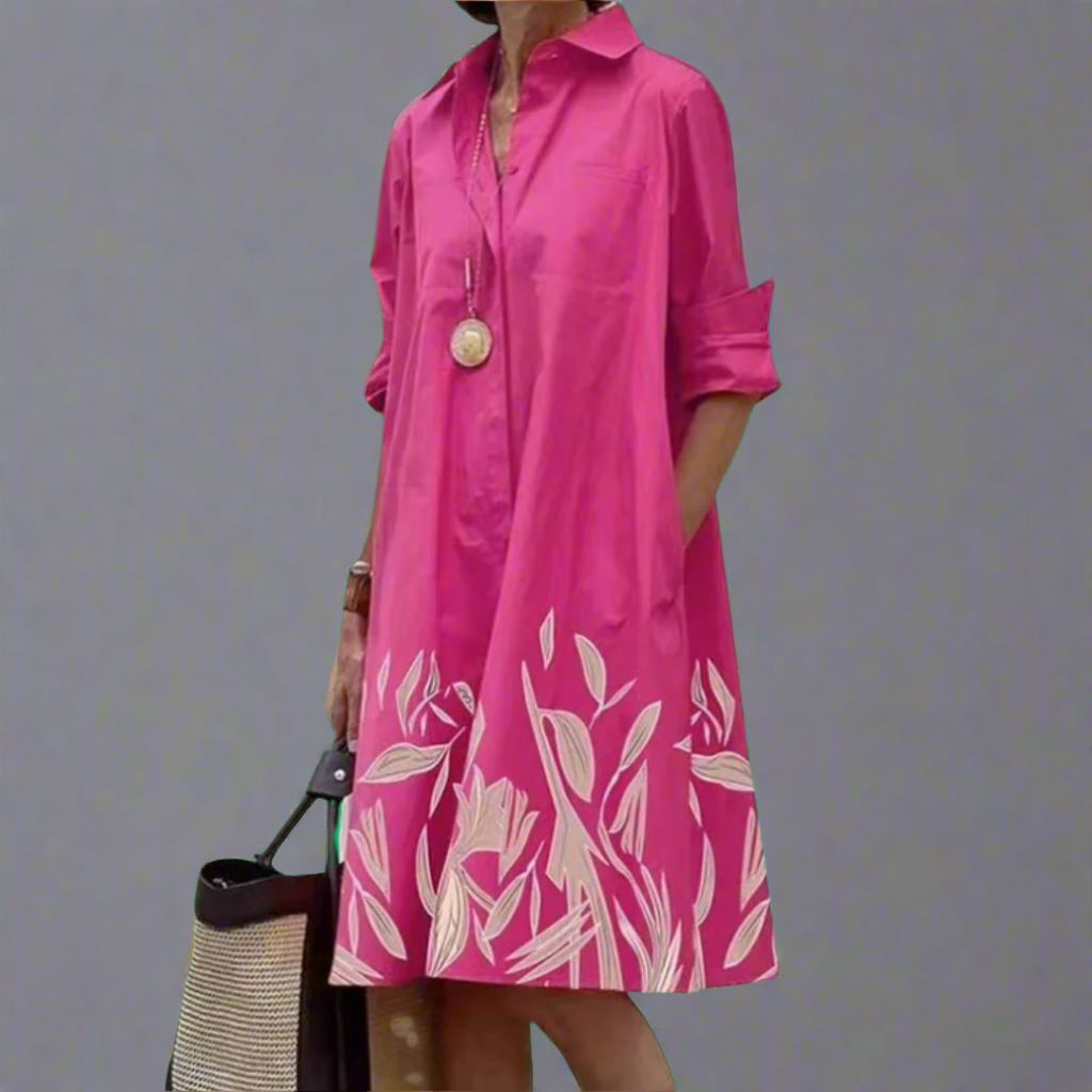Georgia | Pink Bloom Dress