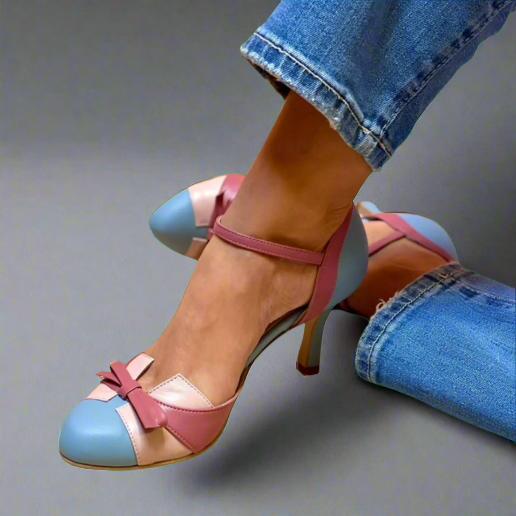 Astrid | Retro Bow Heels