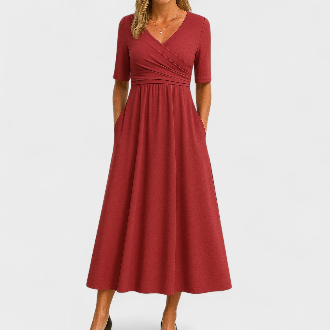 Caitlin | Timeless Wrap Dress