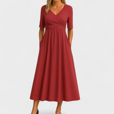 Caitlin | Timeless Wrap Dress