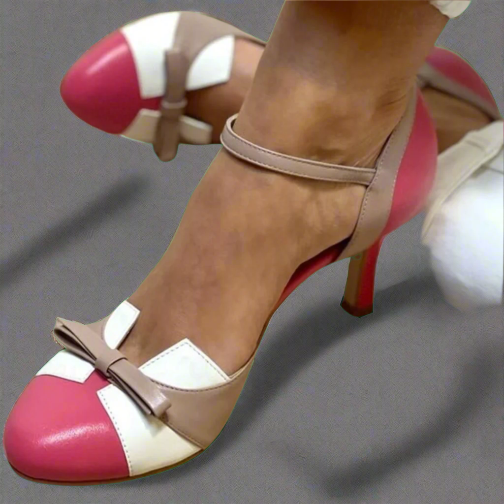 Astrid | Retro Bow Heels