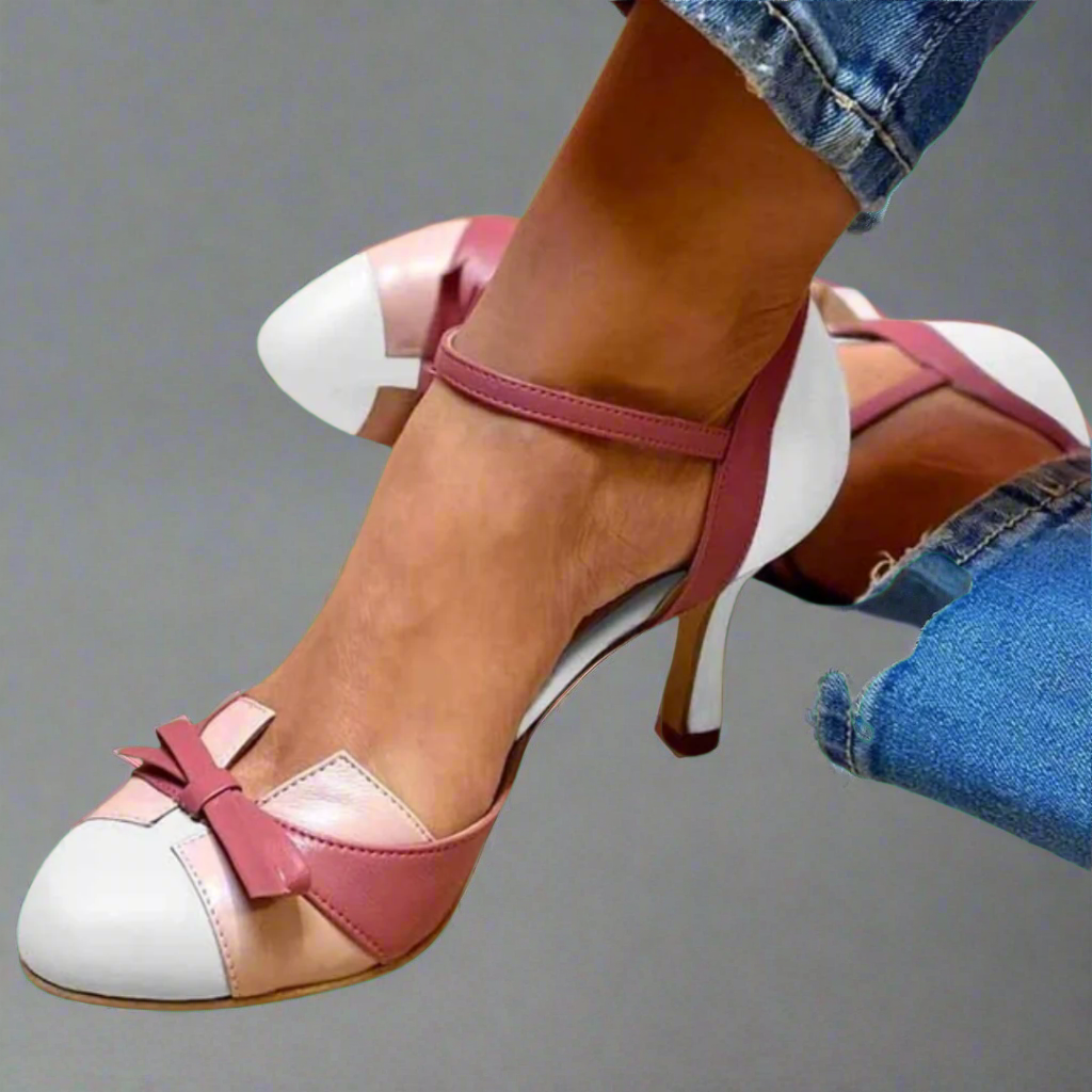 Astrid | Retro Bow Heels