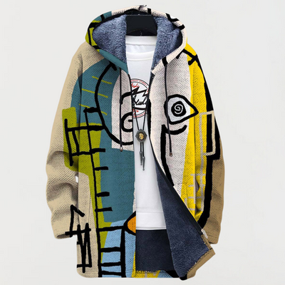 Jasmine | Abstract Art Hoodie