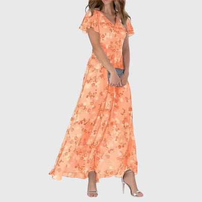 Reagan | Sunset Blossom Dress