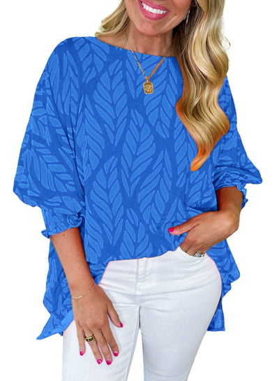 Alexis  | Vibrant Leaf Blouse