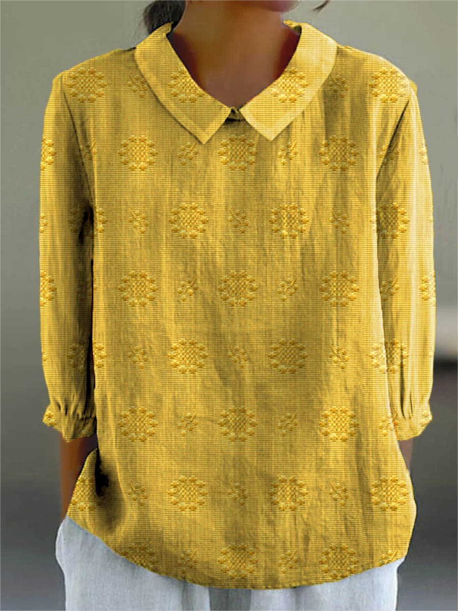 Julia | Floral Embroidery Blouse