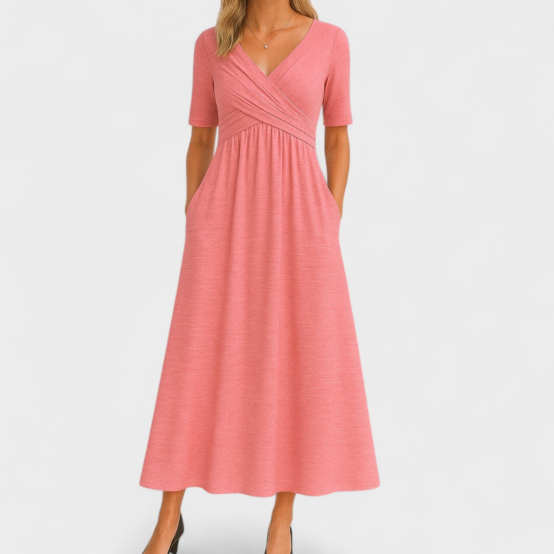 Caitlin | Timeless Wrap Dress