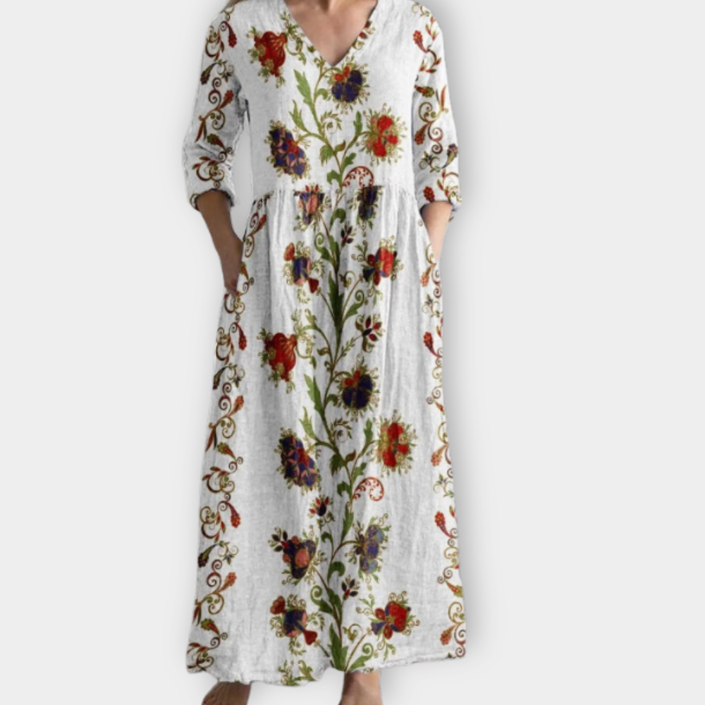 Amalia | Classic Blooms Dress