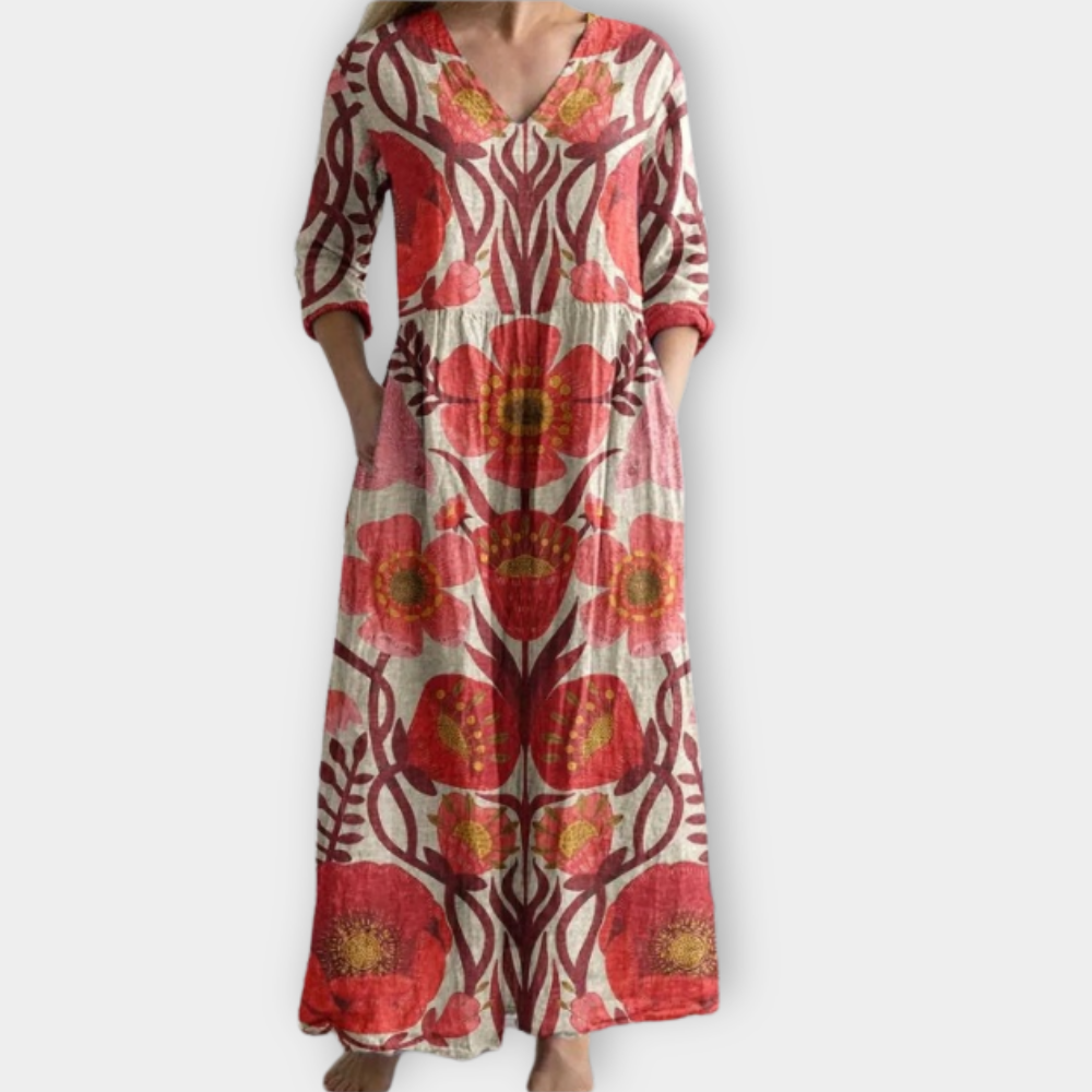 Matilda | Bold Bloom Dress