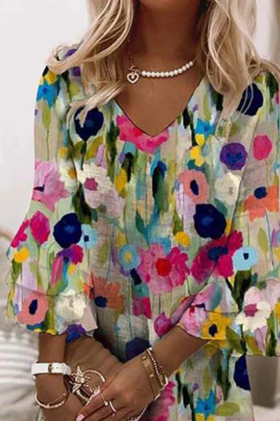 Violet | Blooming Joy Dress