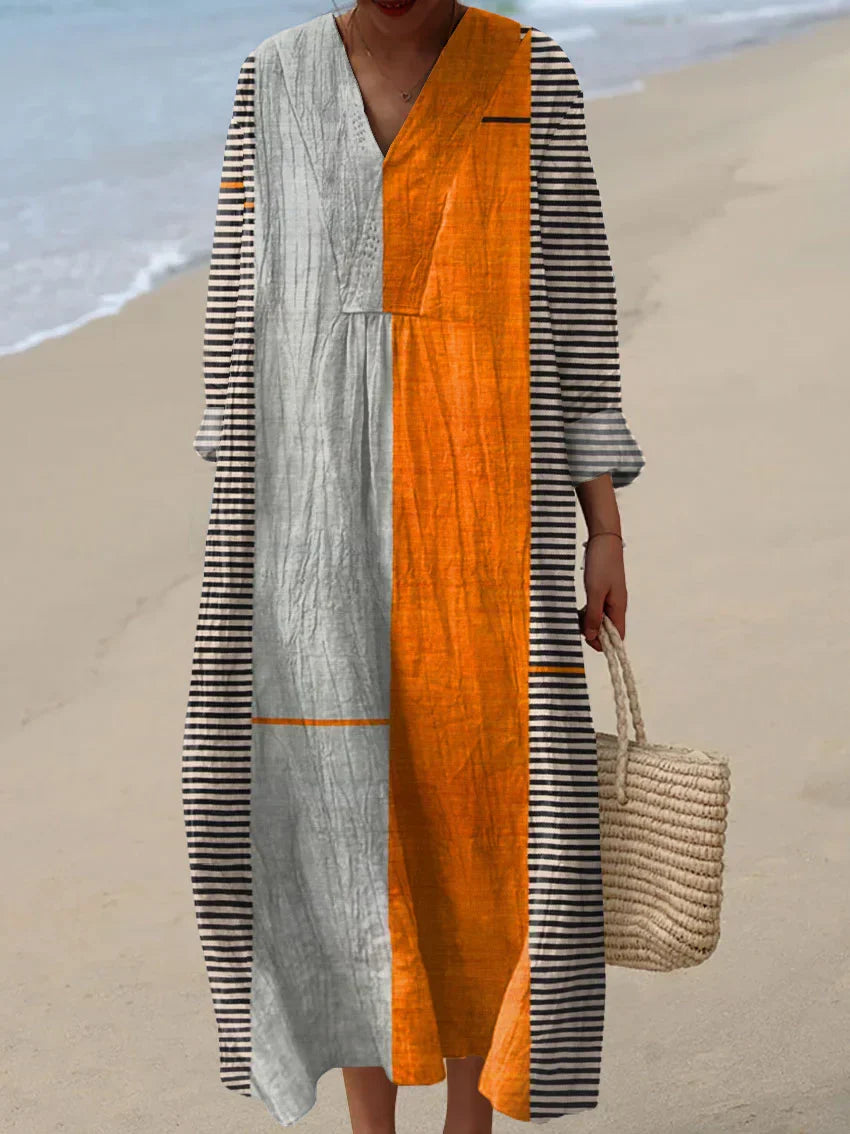 Poppy | Modern Contrast Dress