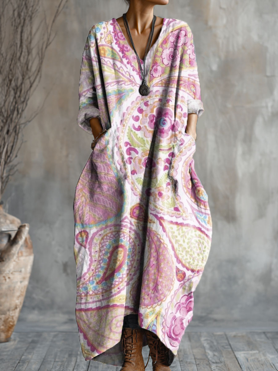 Rylee | Pastel Paisley Dress
