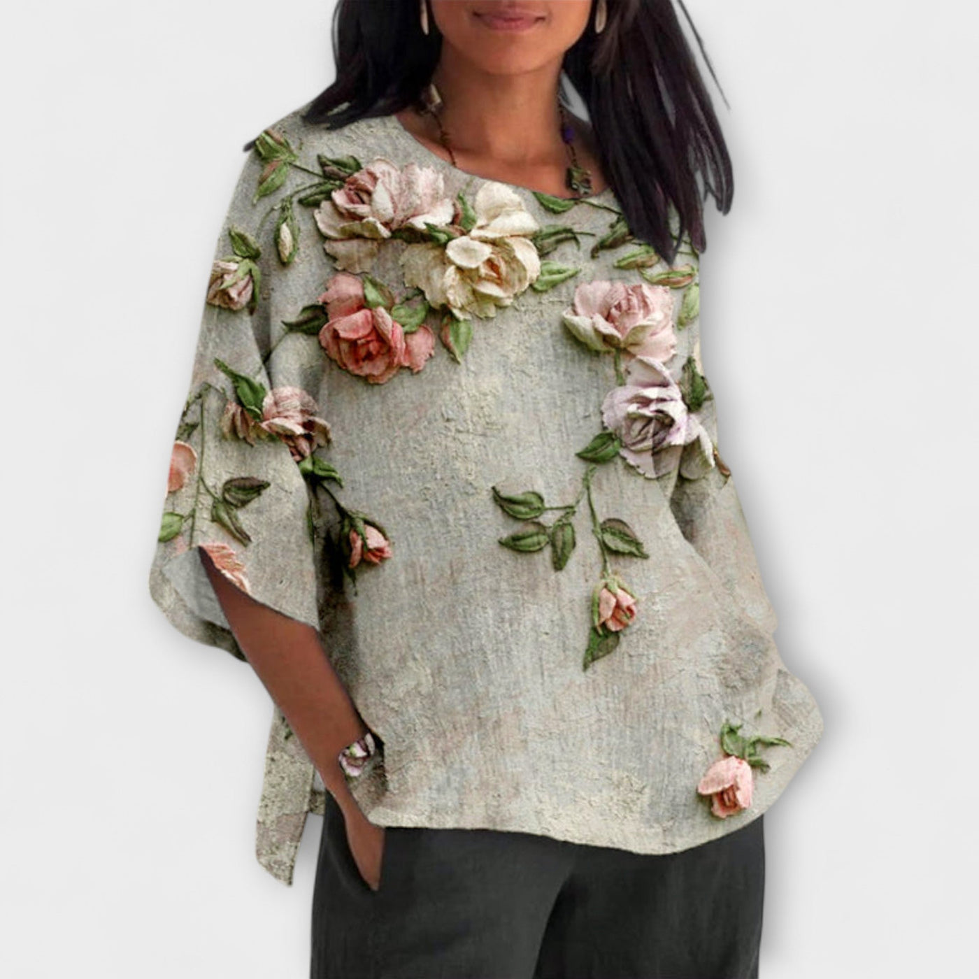 Annabelle | Rose Garden Blouse
