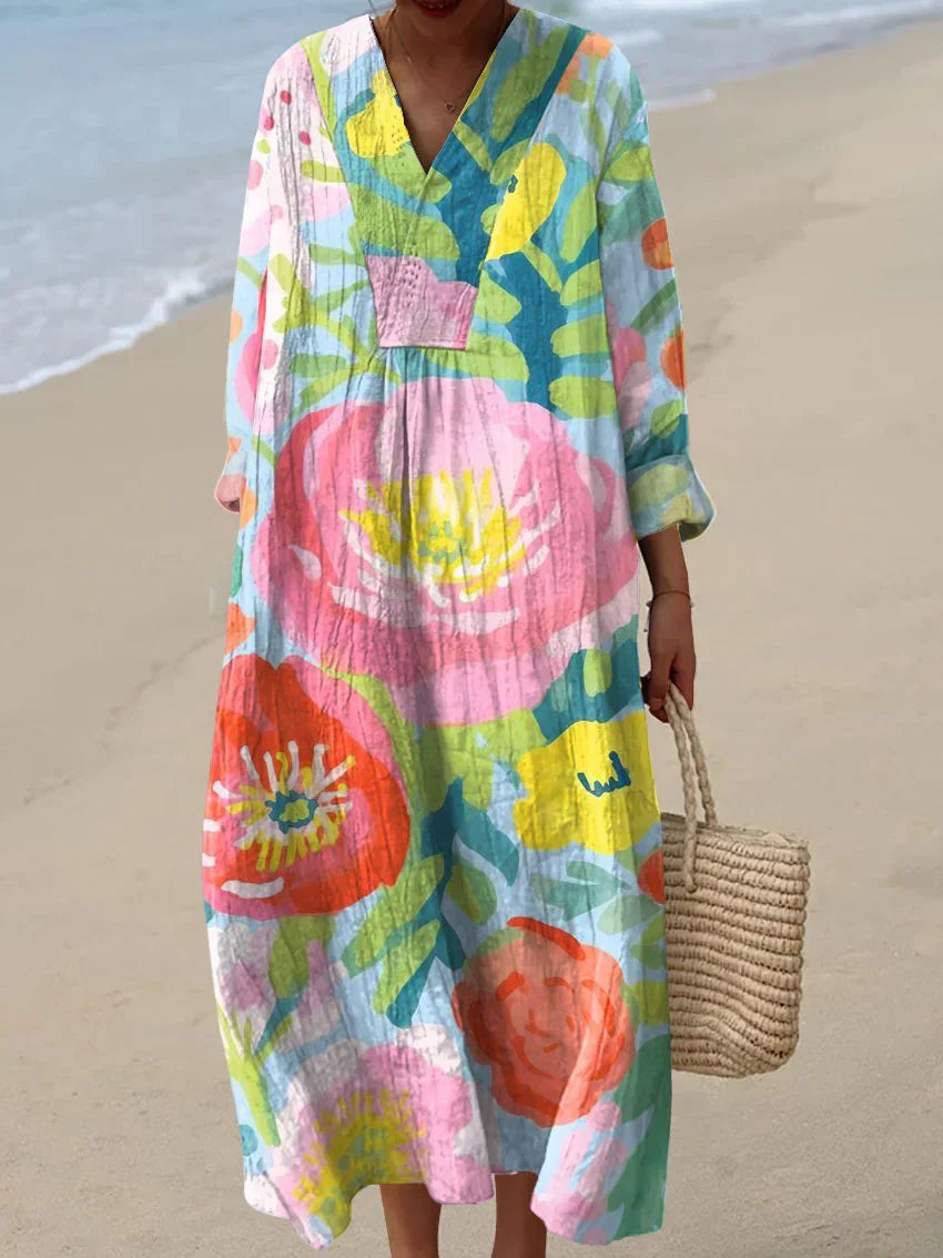 Freya  | Bold Blossom Dress