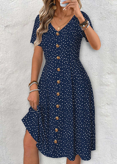 Selena | Button-Front Summer Dress