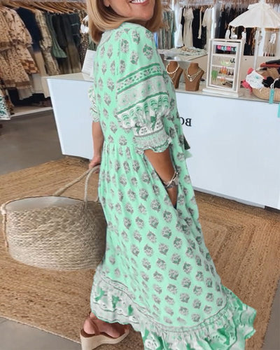 Eden | Boho Maxi Dress