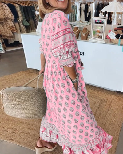 Eden | Boho Maxi Dress