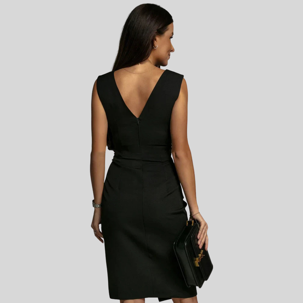 Maelle | Elegant Pleated Dress