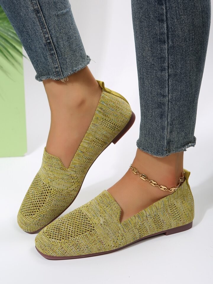 Freya | Knitted Comfort Flats