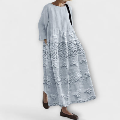 Caitlin | Crochet Lace Maxi Dress