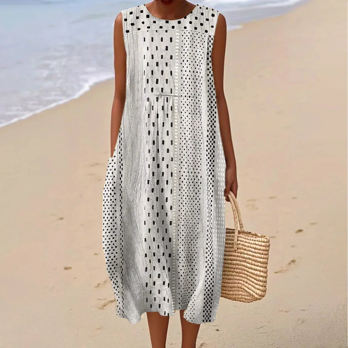 Stacey | Relaxed Sleeveless Dress