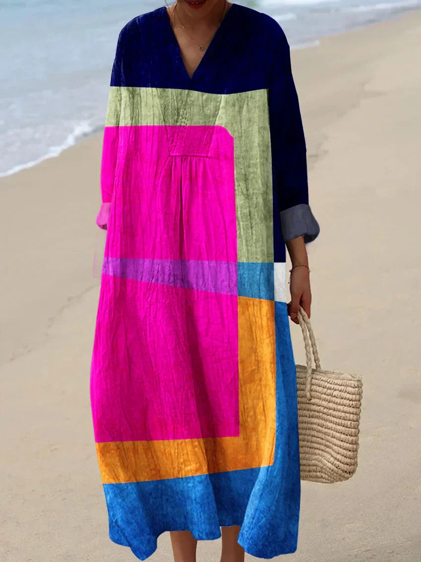 Piper | Color Block Radiance Dress