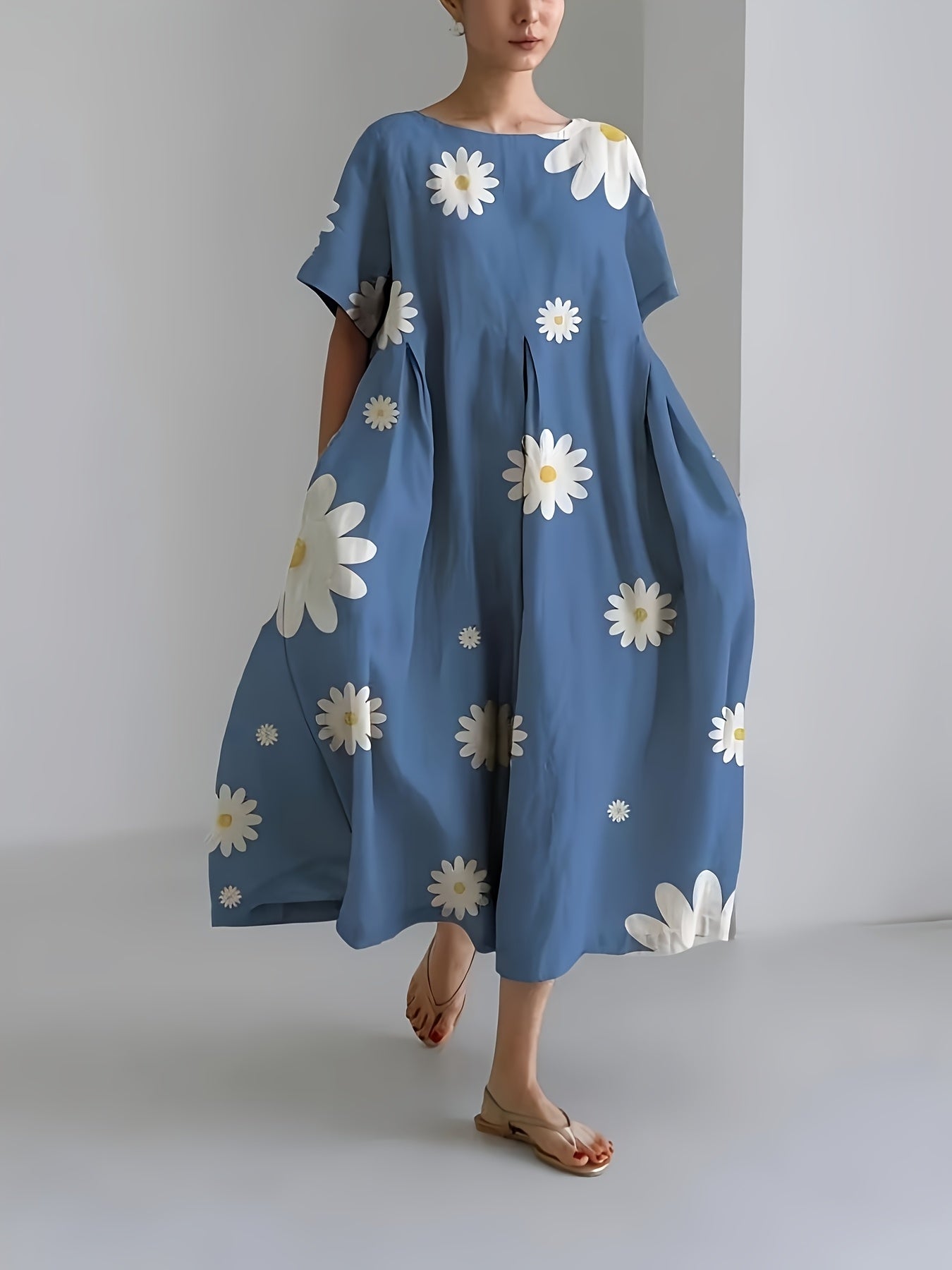 Andrea | Flowing Daisy Dress