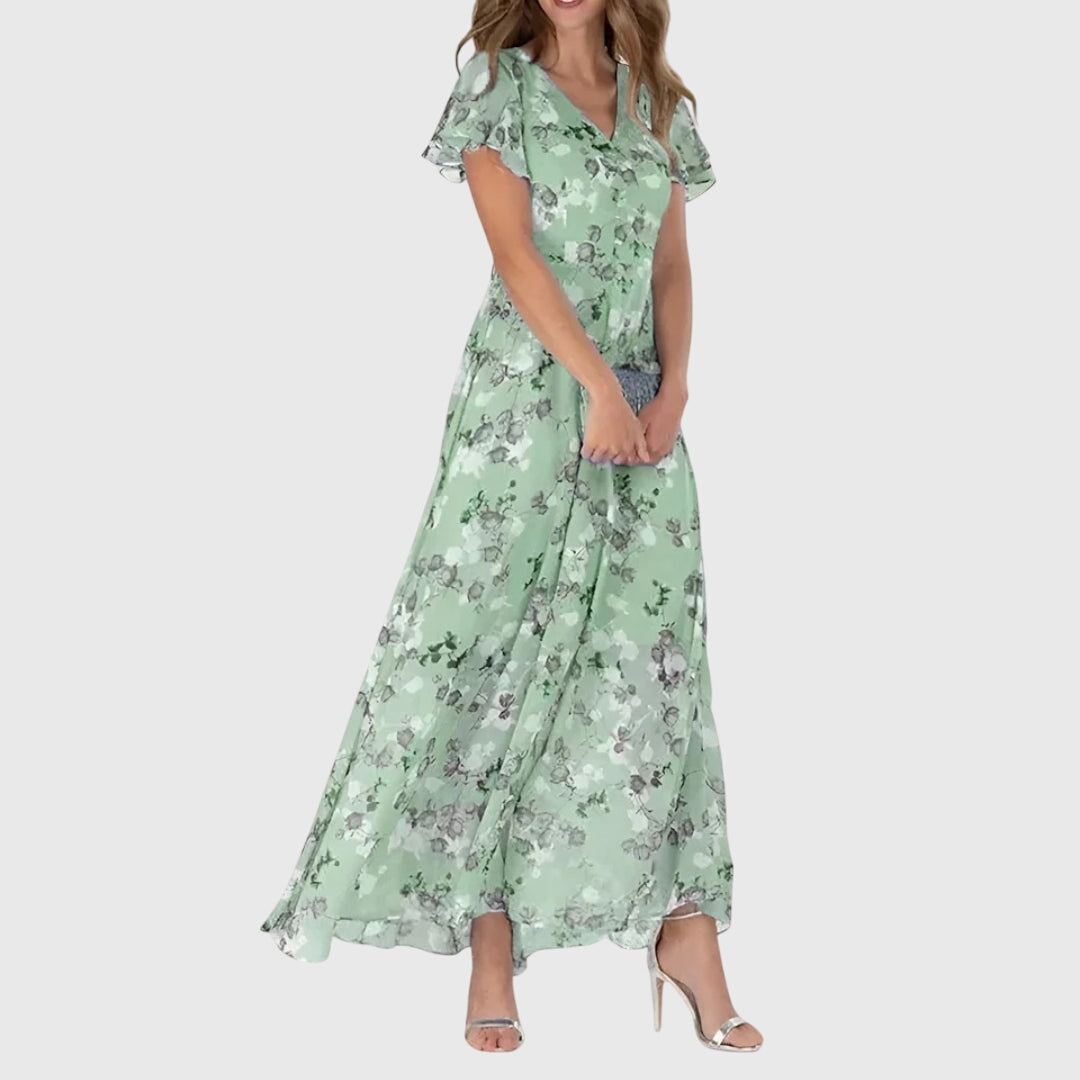 Reagan | Sunset Blossom Dress