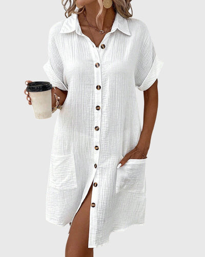 Hazel | Button-Down Casual Dress