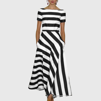 Holly  | Bold Striped Dress