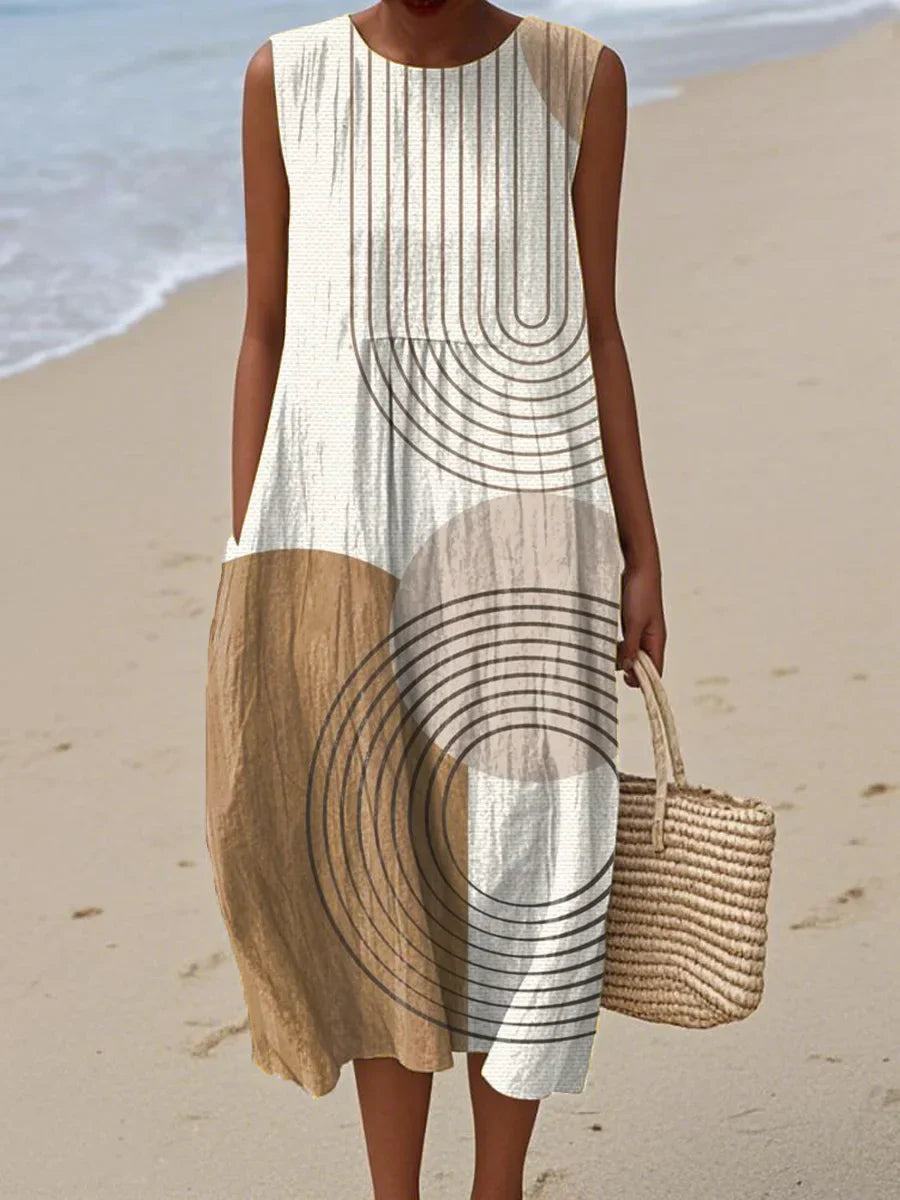 Rebecca | Relaxed Sleeveless Dress