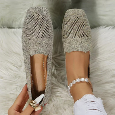 Freya | Knitted Comfort Flats