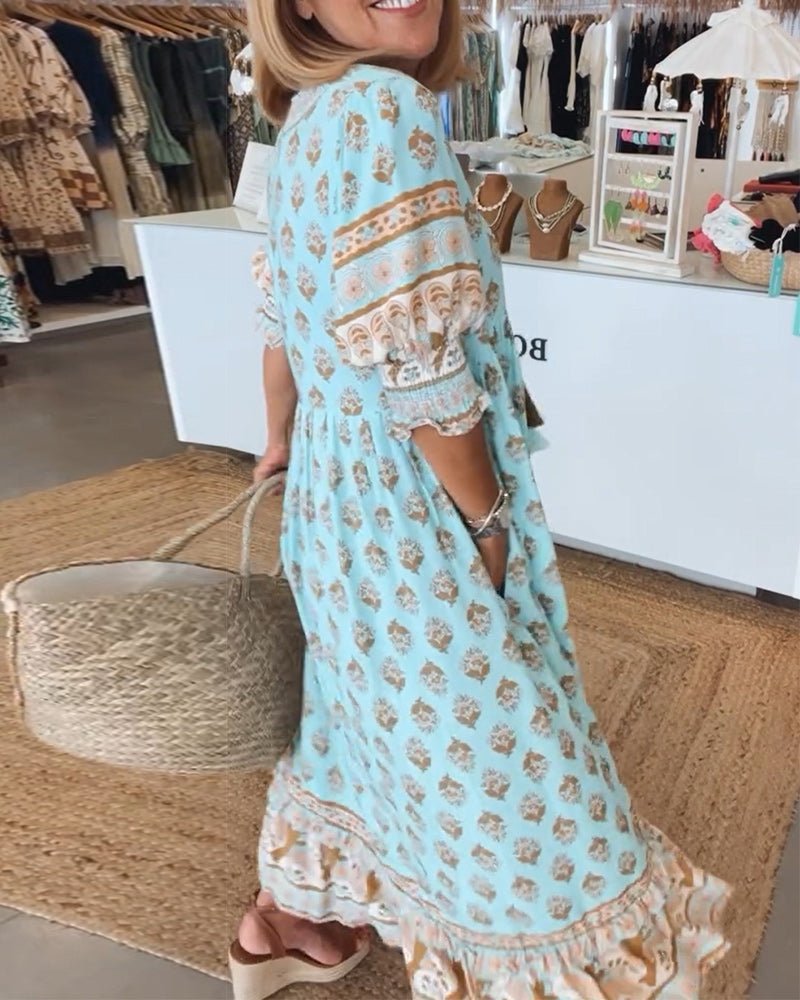 Eden | Boho Maxi Dress