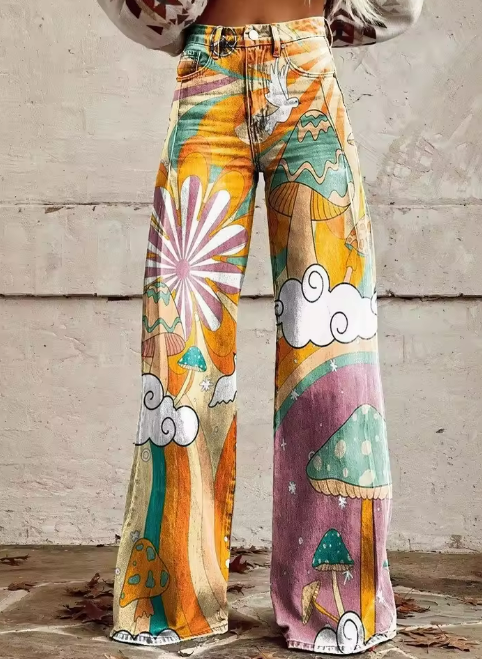 Ivy  | Artistic Wide-Leg Pants