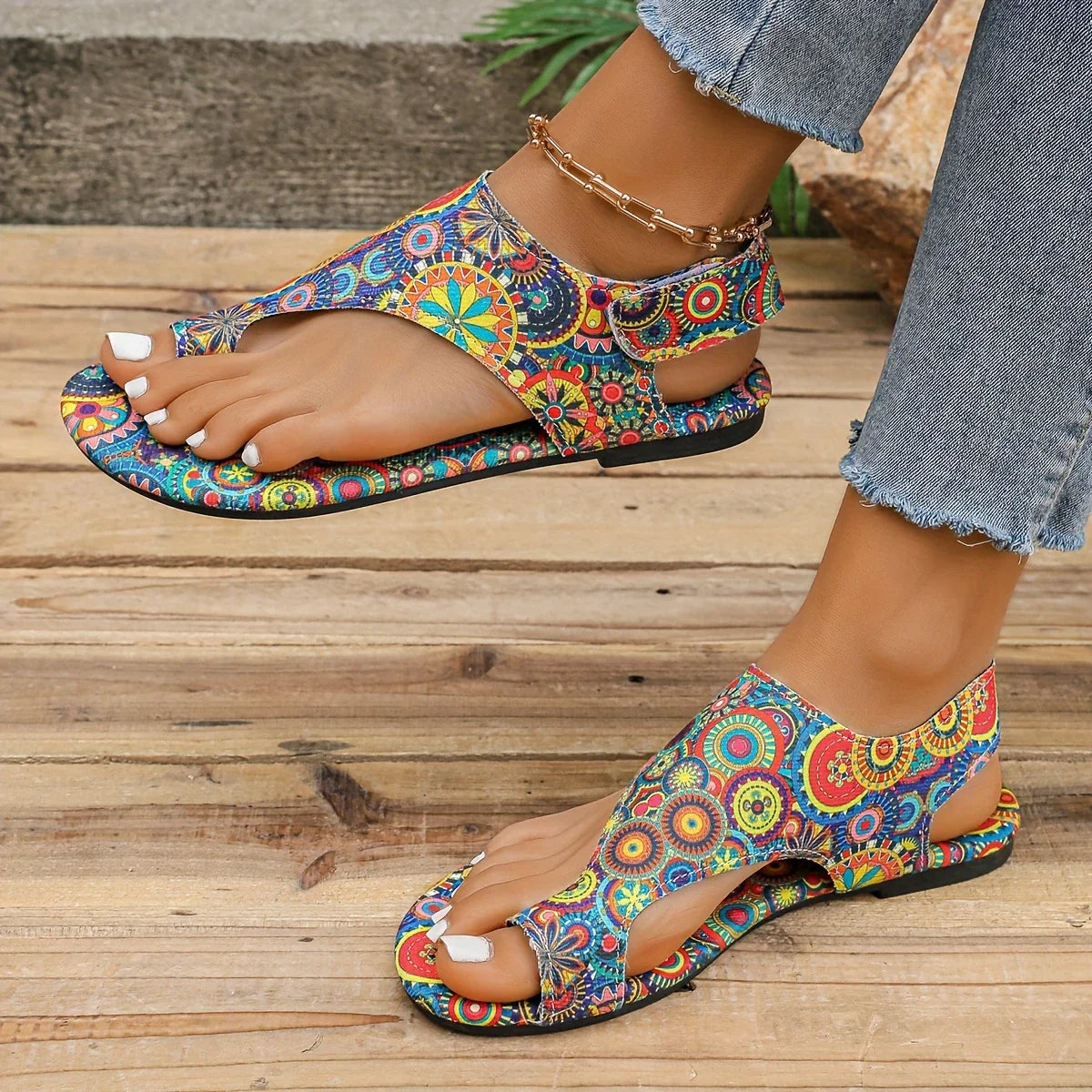 Sabrina | Paisley Comfort Sandal