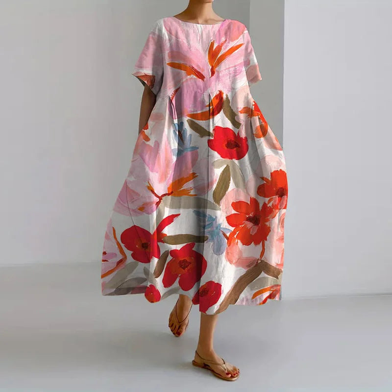 Alana | Flowing Sunset Dress