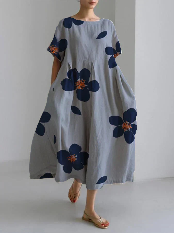 Adele | Flowing Petal Dress