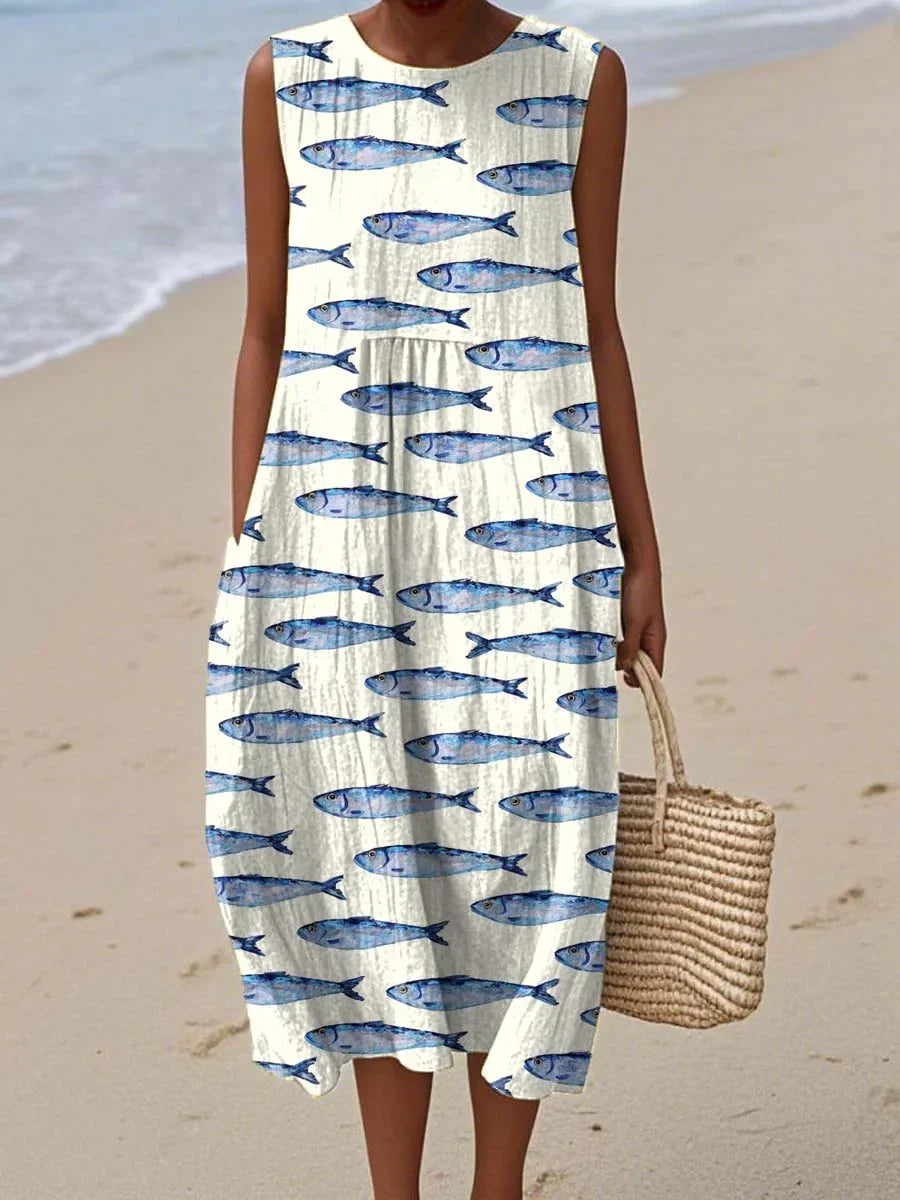Helene | Relaxed Sleeveless Dress