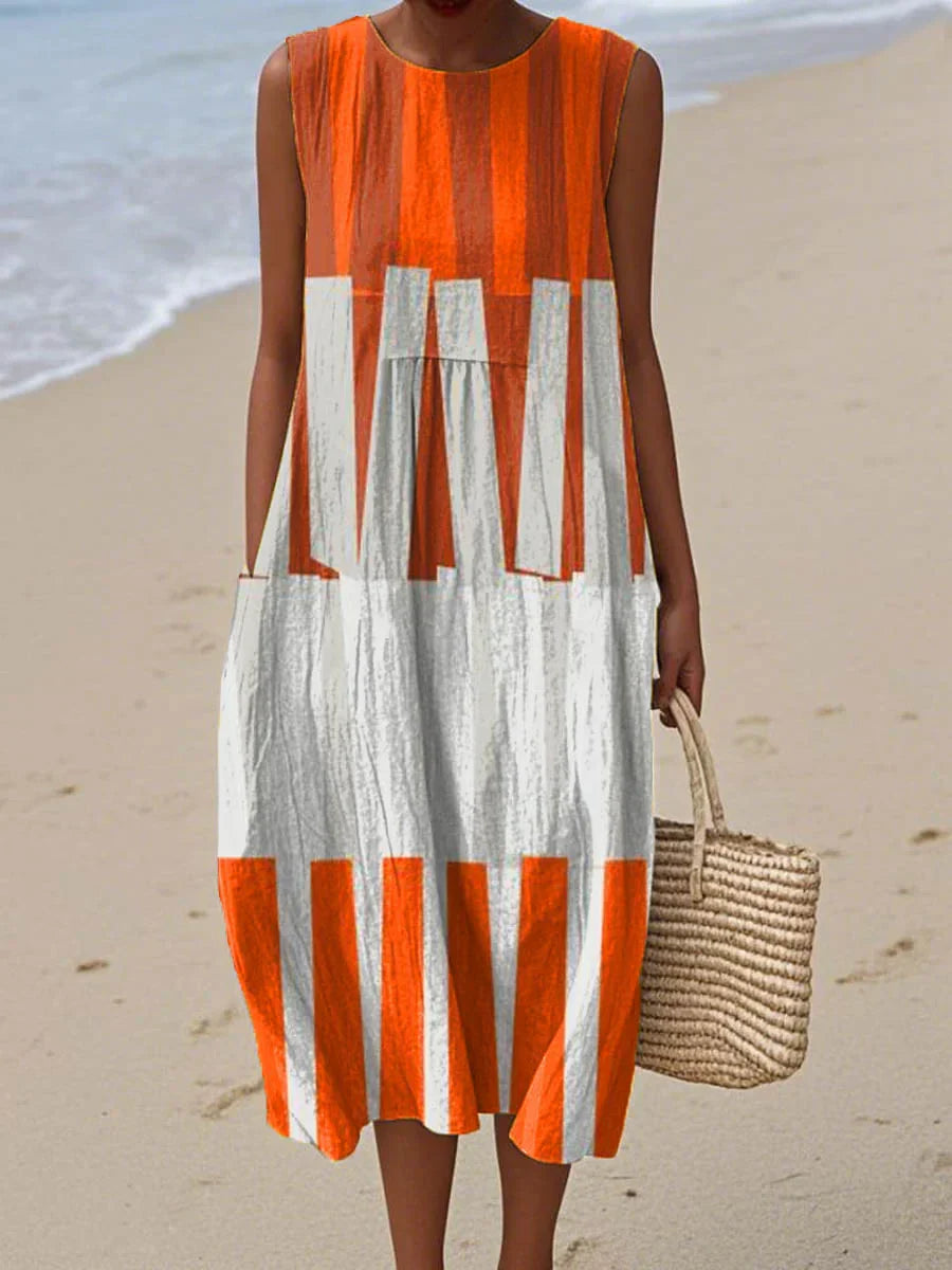 Lynnette | Relaxed Sleeveless Dress