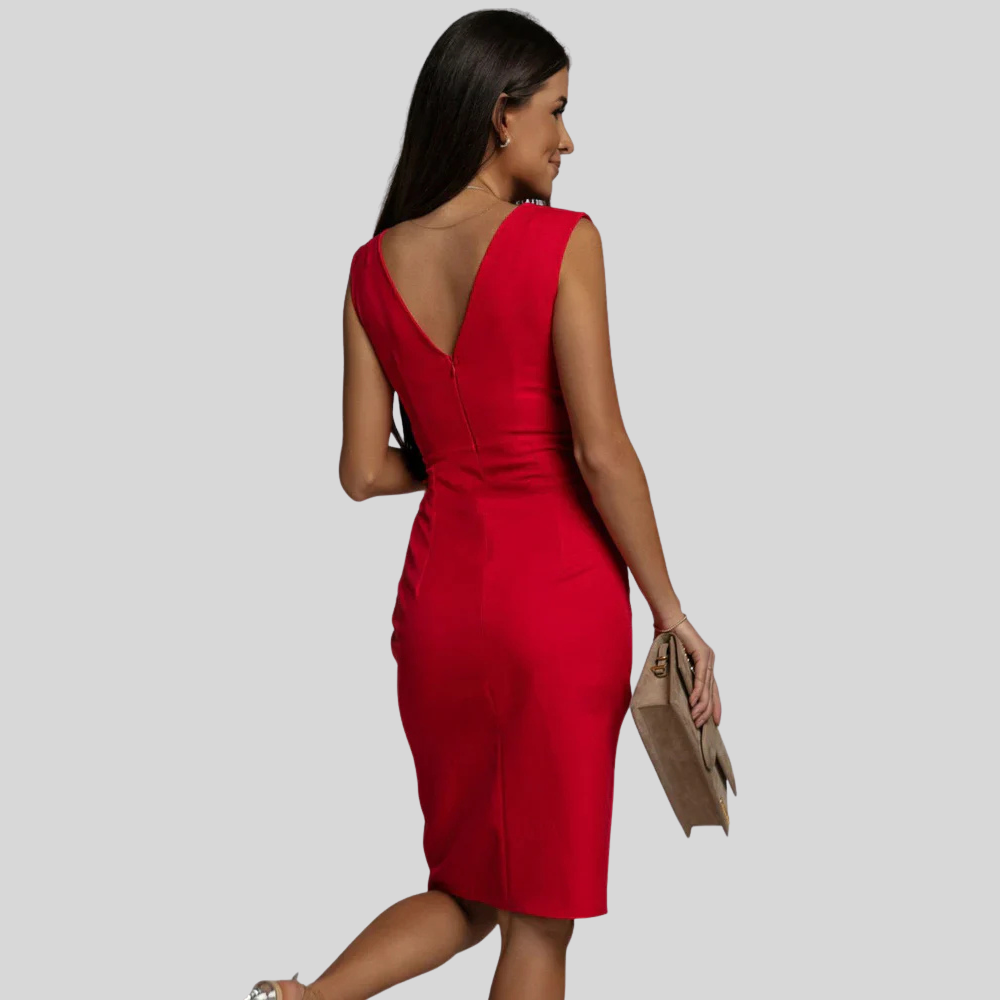 Maelle | Elegant Pleated Dress