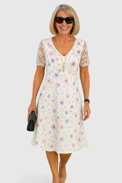 Daisy | Lace Blossom Dress